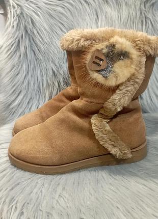 Угги из натуральной замши 5