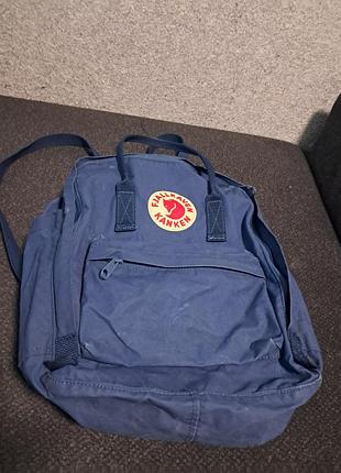 Рюкзак fjallraven kanken (темно-синий, состояние на фото