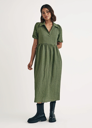 Сукня міді nobody's child hebe check midaxi dress