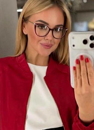 Брендова оправа бордо - bulgari  bv 4169- cat-eye-original