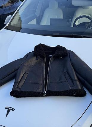 Дублянка жіноча zara чорна