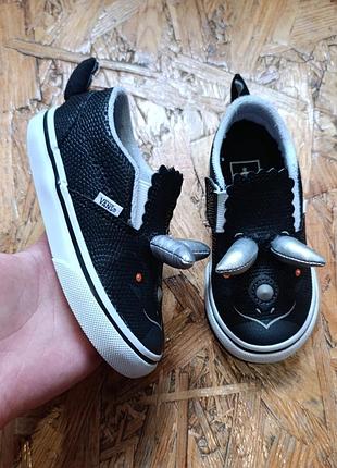 Оригинальные кроссовки кеды кеды слипоны vans toddler slip v triceratops