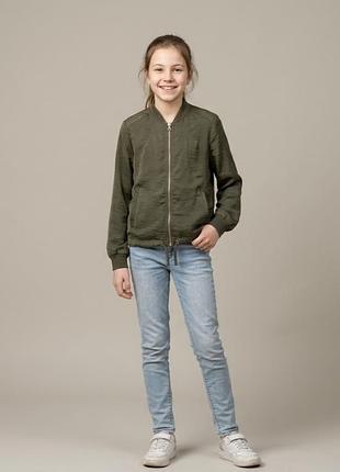 Детская лёгкая куртка-бомбер бренда h&m