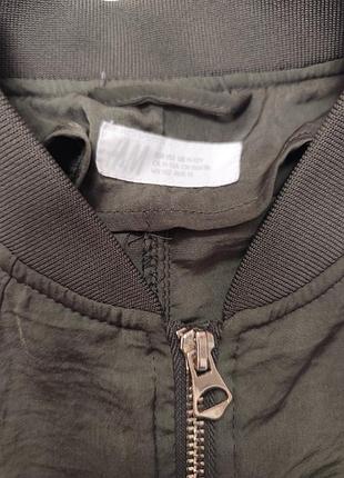 Детская лёгкая куртка-бомбер бренда h&m 4