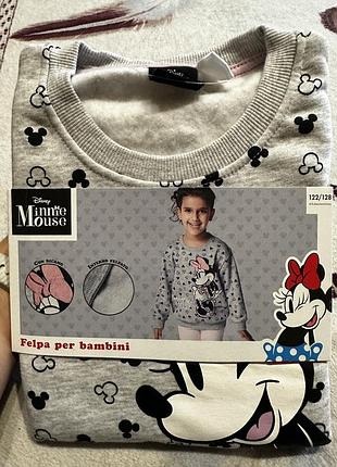 Світшоти дитячі disney. на мікрофлісі. ельза.