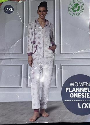 Жіночий комбінезон фланелевий l/xl