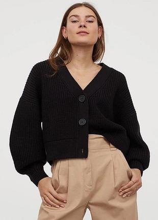 Жіночий кардиган h&m чорний