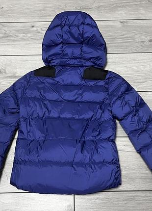 Пуховик дитячий синій moncler 3