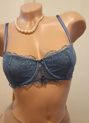 Мереживна білизна, бюстгальтер балконет victoria secret