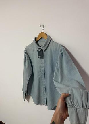 Нова котонова сорочка з потертостями primark🌿 3