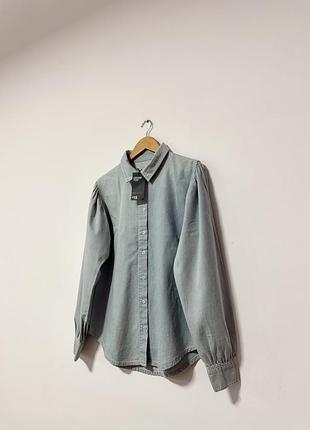 Нова котонова сорочка з потертостями primark🌿