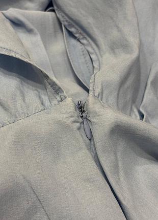 100% ліоцелл міді сукня zara 8