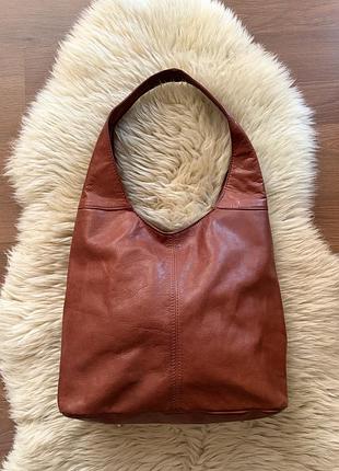 Шкіряна сумка торба genuine leather
