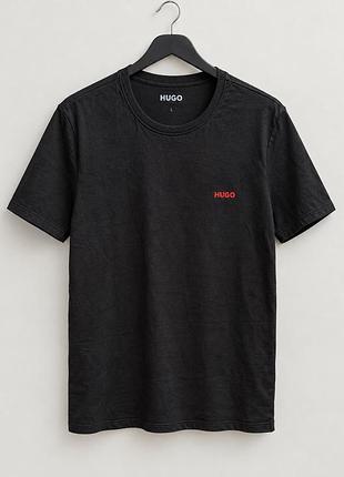 Нові чоловічі футболки hugo boss з логотипом