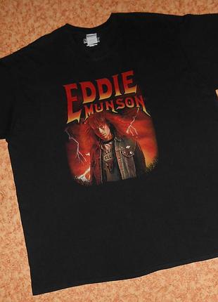 Футболка stranger things/eddie munson/дивні дива/едді мансон/мерч