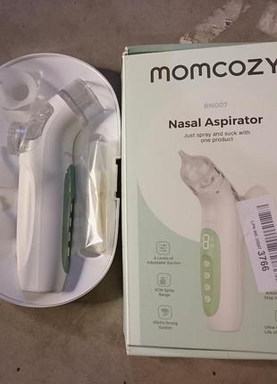 Электрический детский назальный аспиратор momcozy bn007 breezyclear 2в1 (соплеотсос)