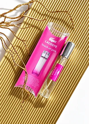 Цитрус та жасмин touch of pink lacoste fragrances для жінок