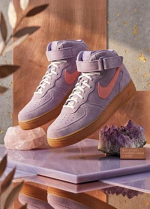 🏷️ замшевые кроссовки nike air force 1 mid custom (nikeid) — размер 47.5