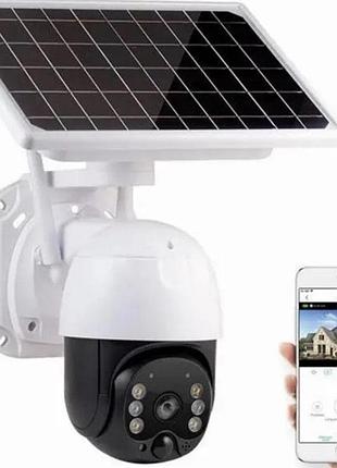 Вулична камера sf-w08-03 solar panel 3 мп із сонячною панеллю