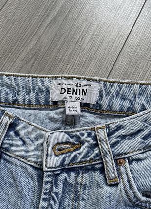 Джинси для дівчинки denim mom's блакитні 2