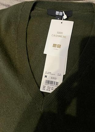 Кашемировый свитер uniqlo 3