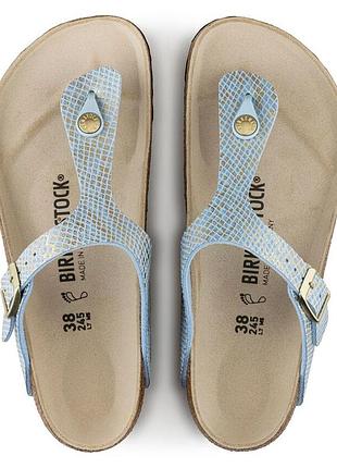 Босоніжки gizeh mf shiny python birkenstock 7