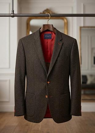 Піджак tommy hilfiger коричневий