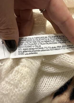 Светр жіночий massimo dutti білий 5