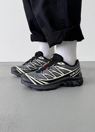 Чоловічі кросівки salomon xt-6 gore-tex black