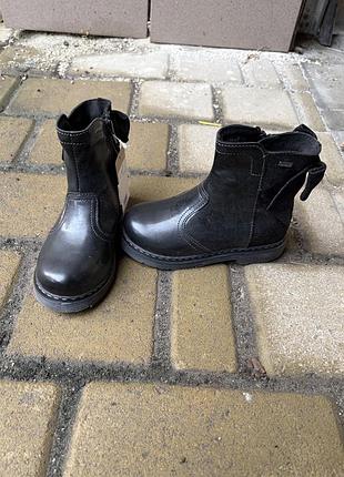 Шкіряні черевики lasocki з флісом