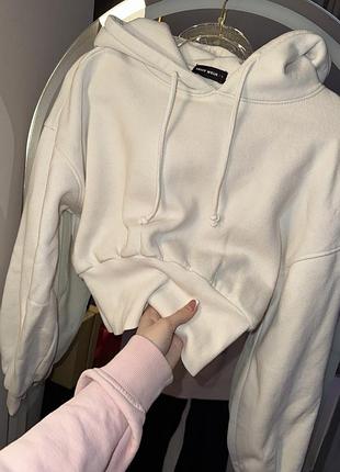 Вкорочене худі tally weijl, кофта жіноча, кроп худі
