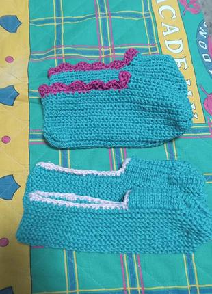 Теплые тапочки следки самовяз 40-41 и 38/39
