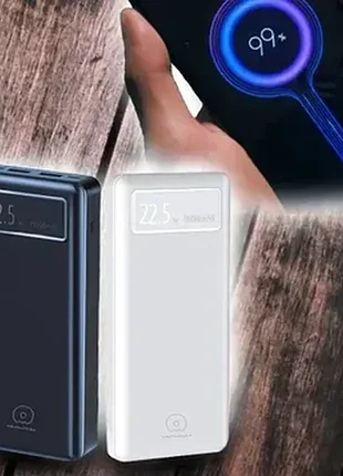 Универсальная портативная мобильная батарея для быстрой зарядки power bank wuw-y100 22.5w 20000mah