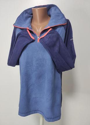 Женская тонкая флисовая кофта l/xl ог 120-130 см