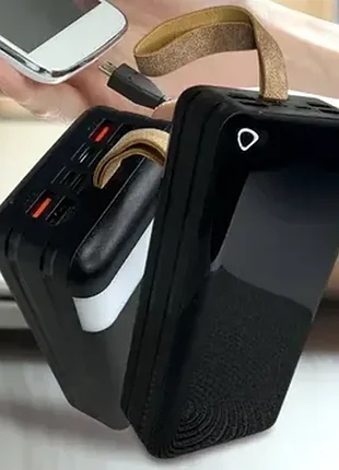 Батарея мобильная powerbank high speed zr6-1/t159 30000mah,