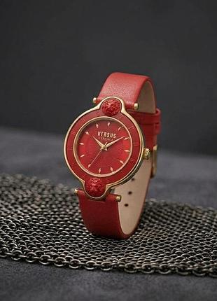 Годинник жіночий versace versus червоний