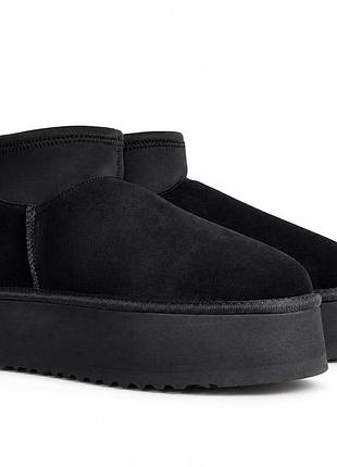 Уггі жіночі ugg classic mini dipper black