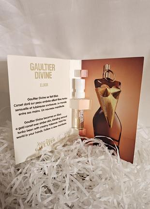 Парфюмированная вода (пробник) jean paul gaultier gaultier divine elixir (жан поль готье гтье девайн эликсир), женская, 1.5 мл
