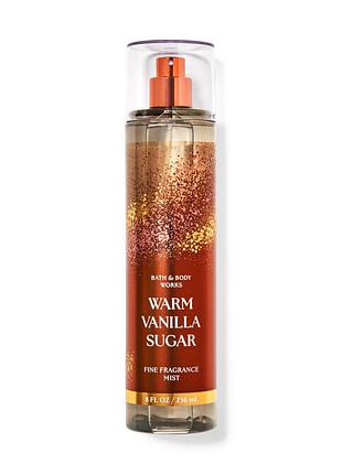 Спрей для тіла warm vanilla sugar від bath&body works