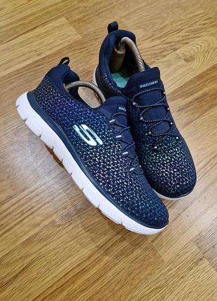 Мокасини сліпони балетки кросівки skechers / розмір 38 оригінал