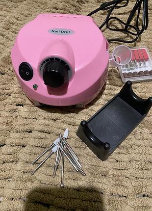Фрезер nail drill з педаллю 3