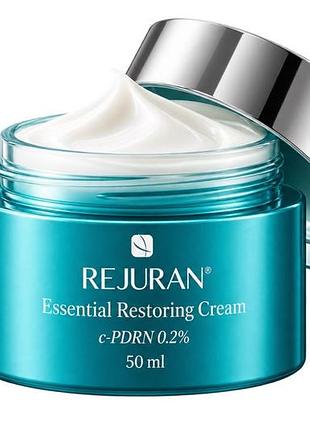 Rejuran essential restoring cream 50 мл — відновлювальний крем для обличчя з c-pdrn