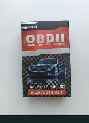 Автомобільна електроніка kingbolen obdii bluetooth сканер v1.5