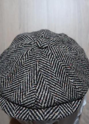 Кепка твид magee donegal tweed eight panel bakers boy cap