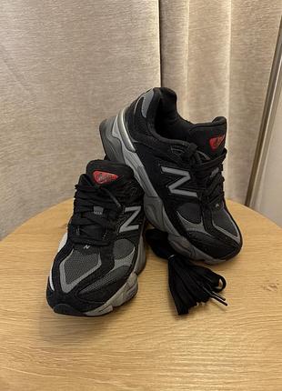 Кросівки унісекс new balance 9060 оригінал / чорно-сірі 36 розмір