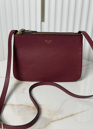 Сумка крос- боді trio bag celine