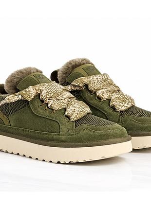 Угги женские ugg lowmel moss green