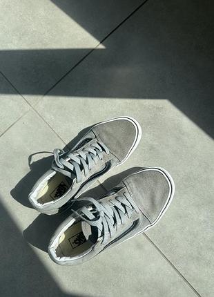 Кеди vans сірі 3