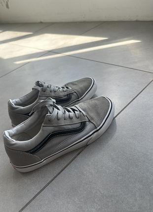 Кеди vans сірі
