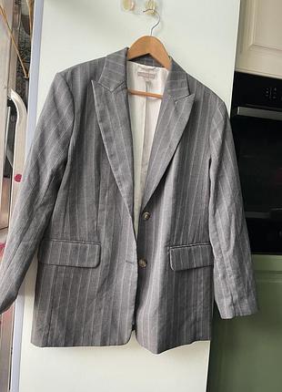 Піджак у смужку h&m 2